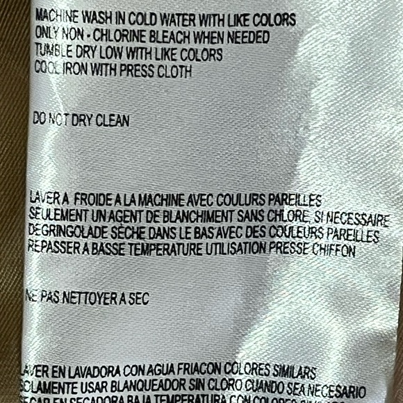 Michael Kors raincoat/trenchcoat, removable hood, tan, M - Picture 8 of 10